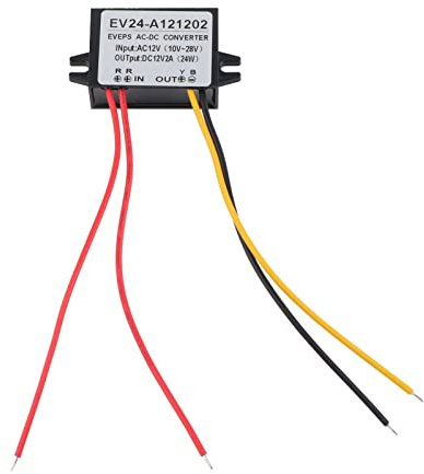 AC 10‑28V to DC 12V Buck Converter AC DC Step Down Power Supply Module DC Voltage Transformer(2A-Silver)
