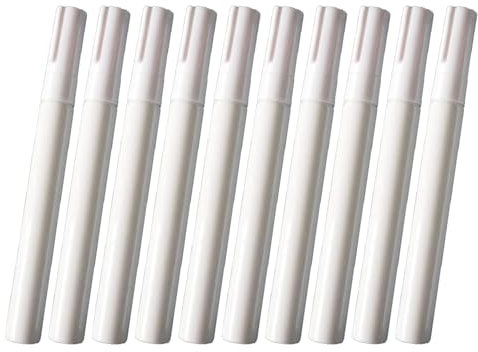 hgnxa Lot de 10 marqueurs vides rechargeables pour peinture à l'huile