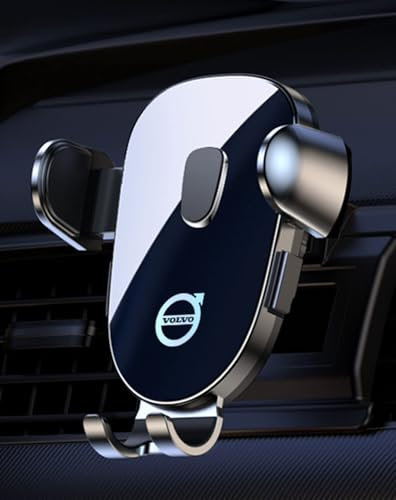 Car Phone Holder for Volvo XC40 XC60 XC90 S60 V60 S90 V90, 360° Rotatable Phone Holder for Cars, Stable Anti-slip Foldable Phone Mount, Car Mount Holder Accessories,S60/V60 2020~2022