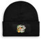 Prozente Momente Spritzing The Day Away - Beanie | Strickmütze | Wollmütze | Beanie mit Druck | lustige Sprüche | Apres-Ski | Winter | Schwarz