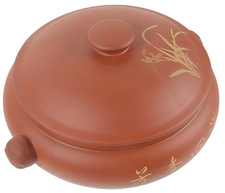 COLLBATH Vaporera De Para Cocinar Al Vapor Ollas De Barro Para Sopa De Pollo Cazuela De Para Estofados y Otros Platos