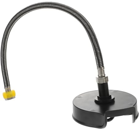 EXHUMKY Spülbecken Gläserspüler Edelstahl Hochdruck Glasrinser für Küche Bar Haushalt Schnelle Reinigung von Flaschen und Bechern durch Mehrwinkelige Wasserstrahlen