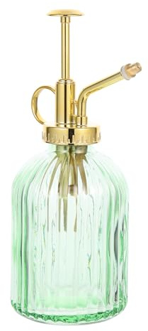 Vintage Glasgießkanne 350ml für Zimmerpflanzen, Präzise Wasserführung