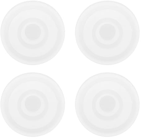 Toyvian 4 Pack Silicone Bottle Stopper Replacement Water Bottle Seal Replacement Rings Leak-Proof Water Gasket for Large Insulated Tumblers Hot and Cold Drinks Outdoor Use