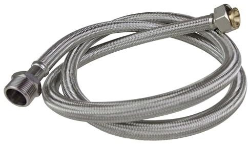 SFX® Waschmaschinenschlauch 1,5m Geschirrspülschlauch 3/4 Zoll ÜM x 3/4 Zoll AG Spülmaschinenschlauch Verlängerung Zulauf