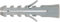 Tassello in nylon S Fischer – Lunghezza 30 mm – Diametro 6 mm – Confezione da 100