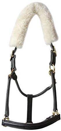 HG MediLamb Genickschoner Überzug Lammfell 40 cm lang, braun