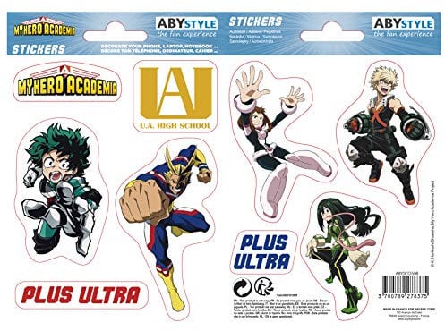 ABYSTYLE - My Hero Academia - Aufkleber - 16x11cm - UA High School