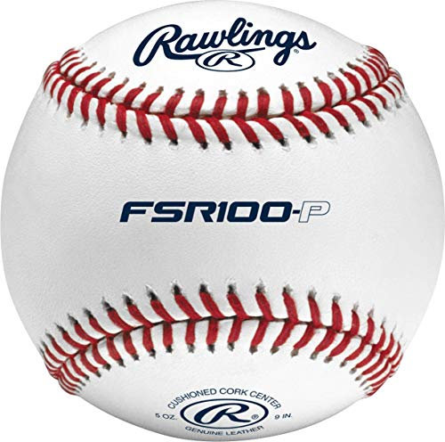 Rawlings Collegiate Level FSR100-P Übungs-Baseballs, Box mit 12 Bällen