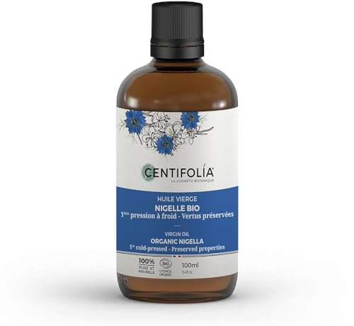 Huile végétale vierge bio nigelle 100ml Huiles végétales Centifolia