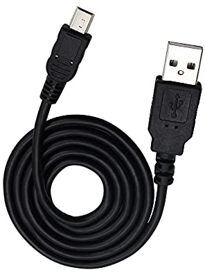 iTechCover® USB Cable Charging Cord/Charger Power Lead Wire for Mpow PA115A Selfie Stick/Black / (1m / 3.3ft)