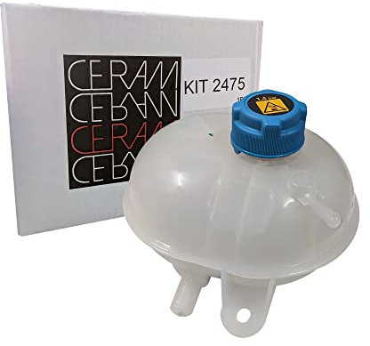 Vaschetta Acqua Radiatore Compatibile Per Fiat Panda 500 1.2 1.3 1.4 Ford Ka Serbatoio Con Tappo