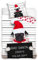 MTOnlinehandel Bettwäsche-Set 135x200 · witzige Weihnachts-Bettwäsche · Bad Santa Mops Winter-Motiv Merry Christmas · 135x200 + 80x80 cm · 100% Baumwolle · Kinder, Teenager, Erwachsene