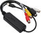 Ruiqas Cable adaptador de captura de video USB 3.1 Tipo-C S-Video/Compuesto a USB C Tarjeta de captura de video