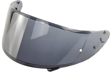 Guajiro - Visiera Casco Compatibile con SHOEI CWR - NXR - RYD - X-SPIRIT III | Visiera Casco Moto con supporto Pinlock Antifog e sistema Tear-off | Policarbonato di Alta Qualità(Nero)