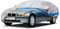Holthly Autoabdeckung Wasserdicht Atmungsaktiv,Auto-Abdeckplane für Vollgarage,Regen,Sonne,Staub und UV-Schutz.Autoplane passend für Audi A4/A5,BMW 3er,VW Passat,usw.3XL.