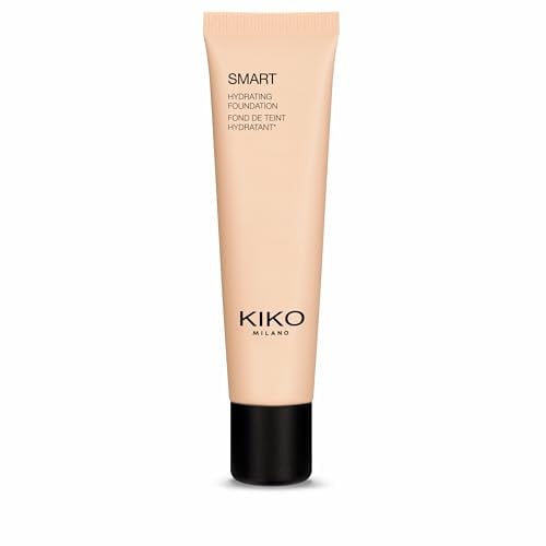 KIKO Milano Smart Hydrating Foundation 02 - Wr 05, Feuchtigkeitsspendende Und Ausgleichende Flüssige Foundation