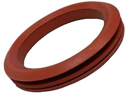 FIGEVIDA Guarnizione in Silicone Rosso per Scarico fumi per Inserti e Tubi di stufe a Pellet. Diametro Interno 85mm Esterno 110mm (per Palazzetti Ecofire)