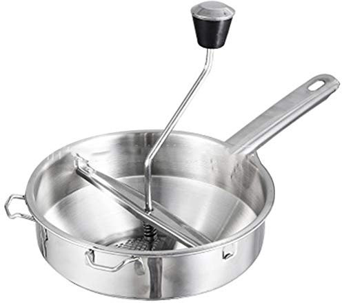 Persistence Stainless Steel Food Mill Cookware,Grips Food Mill,Mill Mud Vegetable Mill Blender Food Grinder