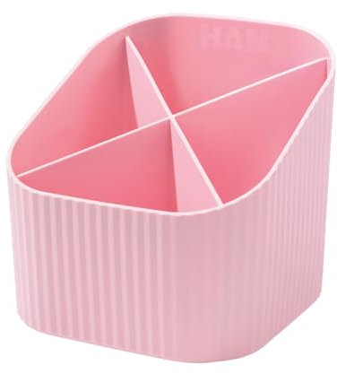 HAN Schreibtischköcher Re-X-LOOP - say yes to 100% recycled, modernes, junges Design für alle Schreibtischutensilien, pastellrosa, 17238-886