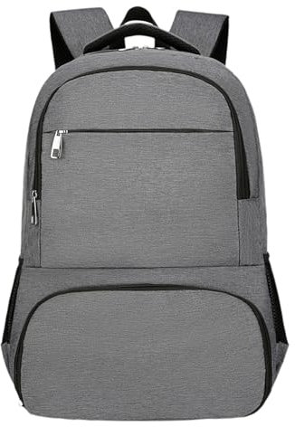 BBNSIV Mochila for lonchera for hombres y mujeres, mochila más fresca for el trabajo de hombres, mochilas con compartimento for el almuerzo con puerto de carga USB Mochila de viaje(Dark gray)