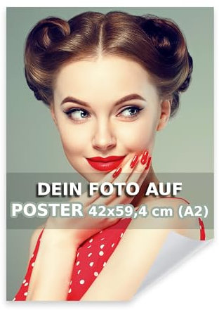 GP TONER Individuelle Poster-Drucke Poster mit Wunschmotiv personalisiertes Foto zum Posterdruck Wandkunst Poster zu Hause schöner Druck viele Größen Personalisierbares Geschenk 42,0x59,4cm