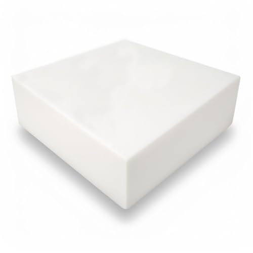 Arredamico Espuma de 60 x 60 cm, espuma para rellenar, grosor 10 y 12, espuma para relleno de densidad 18, 25, 30, poliuretano expandido ideal para asientos (25, grosor 12)