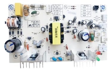 UDXZAIJQ Tablero de alimentación for gabinete de Vino, Accesorios for gabinete de Vino Tinto, FX-108-2, Placa Base for Ordenador, gabinete de Vino, Tablero de Ordenador de 15,9 V
