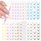 FSWWSF 12 Blatt Nagelsticker French Nails Schablone Einfarbige Farbverlaufs Tip Nail Art Sticker Nagelaufkleber Selbstklebend Nagel Sticker für Anfänger, Maniküre-Enthusiasten und Frauen etc