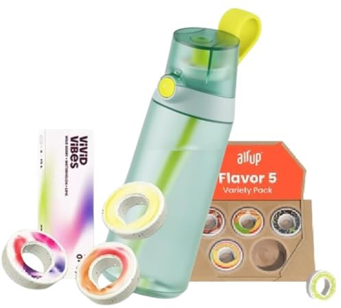 Borraccia Gen2 AIR UP (Verde) + 8 pod In Omaggio