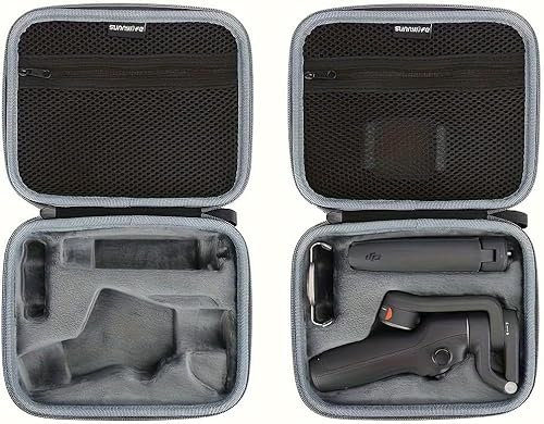 FQERHIYG Osmo Mobile 6 Case, Portable Memory OM 6 Case Shoulder Bag for DJI OM 6 Smartphone Gimbal Stabilizer Accessories