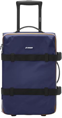 K-way Il trolley da viaggio Blossac S è realizzato in nylon con tessuto di rinforzo alla base. L'accessorio presenta quattro ruote che seguono ogni movimento, tasche funzionali per organizzare il con.