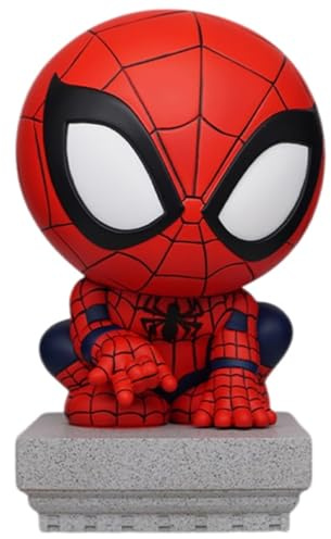 Spider-Man hockende Figur Bank Marvel Sparschwein