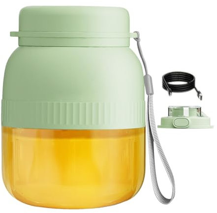 Small Blender Cup - Juicer Électrique Portable, Fabricant De Jus Compacts | Blender De Chargement USB Shakes And Smoothies, Juicer Électrique Pour Gymnase, Aventures En Plein Air, Oranges De Pamplemou