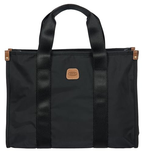 BRIC'S Handtasche Umhängetasche mit Laptopfach X-Collection Opera Bag Black schwarz