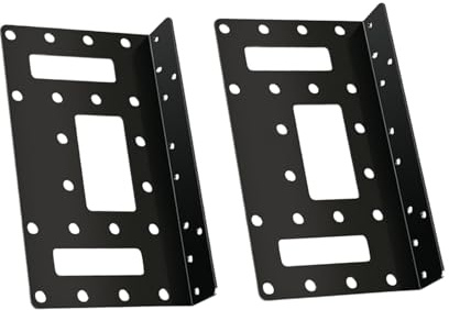 QMQJIA Metal Frame 2.5inch 3.5inch Internal Mounting Computer Hard Drive Desktop Converter Adapter Bracket Storage