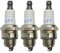 3 candele L7T for tagliasiepi Stihl, soffiatore, tosaerba, motosega, compatibili con Stihl 025 MS180 MS170.