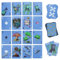 Paladone Wasserfeste Minecraft-Spielkarten mit geprägter Aufbewahrungshülle, offiziell Lizenziertes Standard-Kartenspiel mit bekannten Charakteren, Spielzeug und Geschenke für Gamer