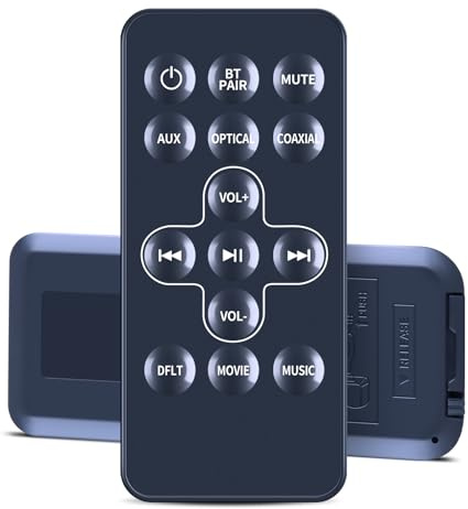 Snrigw 105000784 Replacement Remote Control for Logik L32SBIN16 Soundbar