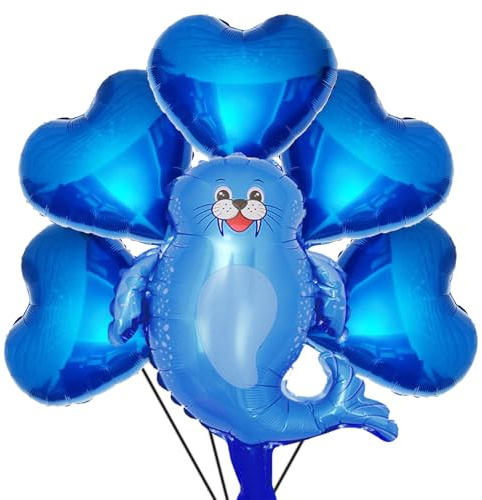 MODEQQ 6 PCS Globos Decoracion para Fiesta de Cumpleaños Niños (S6) | Set de Cumpleaños Decoración