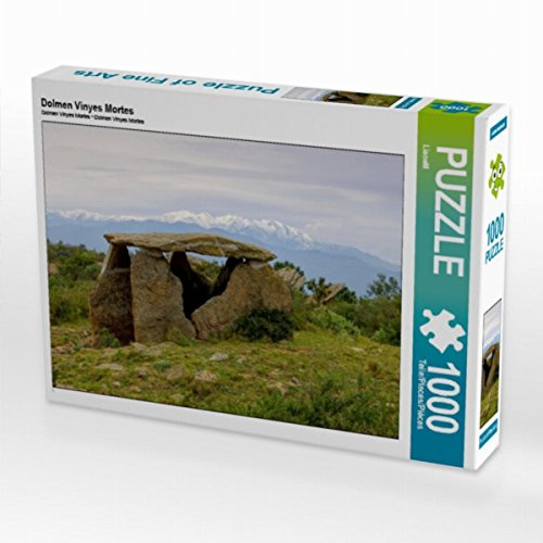 CALVENDO Puzzle Dolmen Vinyes Mortes | 1000 Teile Lege-Größe 64 x 48 cm Foto-Puzzle für glückliche Stunden