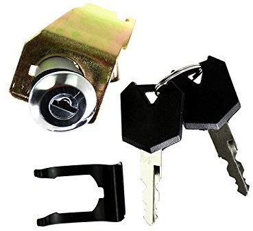 HDBUBALUS Ensemble de clés de verrouillage de siège de moto pour YAMAHA YZF 1000 R1 R6 FZ6 FZ6S FZ6N FJR1300