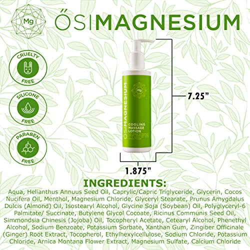 OSIMagnesium Magnesium Cooling Massage Lotion 200ml