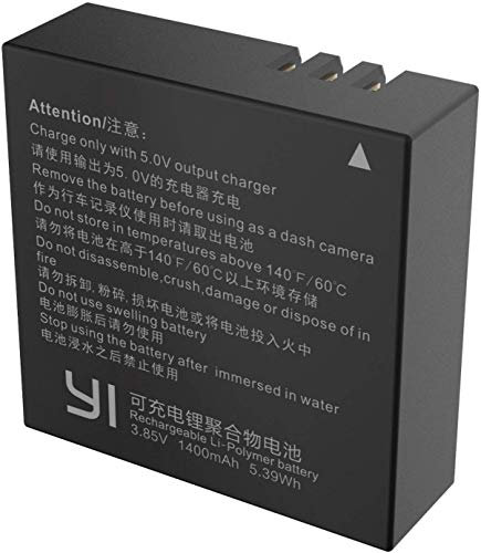 Xiaomi MI Action Camera 4K Battery, Negro