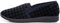 The Slipper Company Mens Twin Gusset Navy Slipper - Size 12 UK - Blue