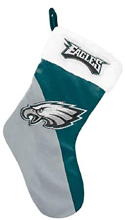 FOCO NFL Philadelphia Eagles 2020 Basic Santa Claus Stocking Strumpf Nikolaus Weihnachten