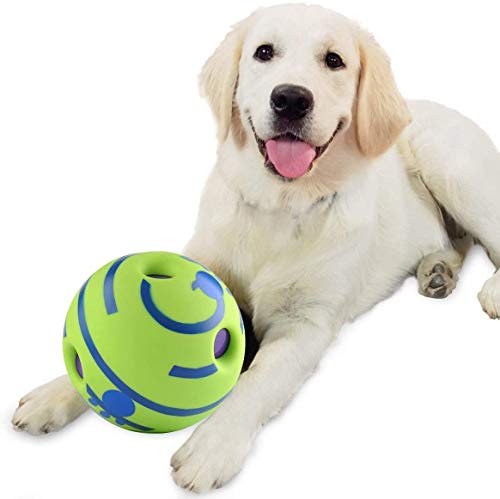 Wobble Wag Giggle Hundeball, Kicherball für Hunde mit lustigem Geräusch hält Hunde den ganzen Tag glücklich