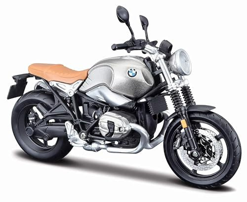 Maisto M32701 - Moto BMW R Nine T Scramble, Scala 1:12, Colori e Modelli Assortiti