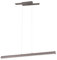 Trio Leuchten LED Pendelleuchte Belfast 375510407, Metall Nickel matt, inkl. 44 Watt LED, Switch Dimmer