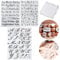 4Pcs Alphabet Cake Stamp Tools, Biscuit Stamp Moulds, Fondant Stamp Moulds, Uppercase Lowercase Letter Shape Mold Set Cookie Stamps Coaster for DIY Cake, Icing, Cupcake Home Party Decor Supplies